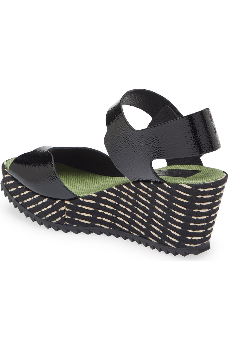 Pedro Garcia Fama Platform Wedge Sandal, Alternate, color,