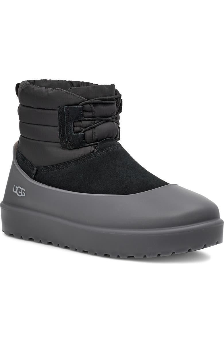 UGG<sup>®</sup> Classic Mini Lace-Up Waterproof Winter Boot, Main, color,