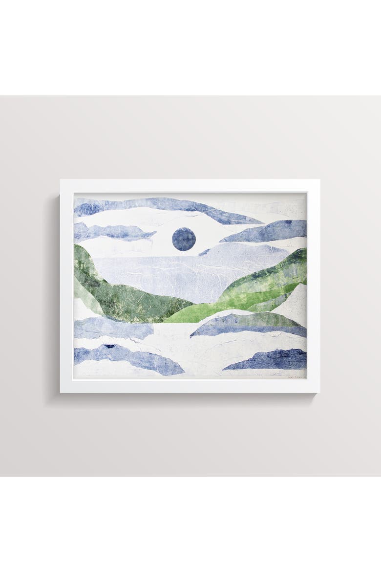 Serenity Landscape Small Framed Print, Alternate, color, Multi