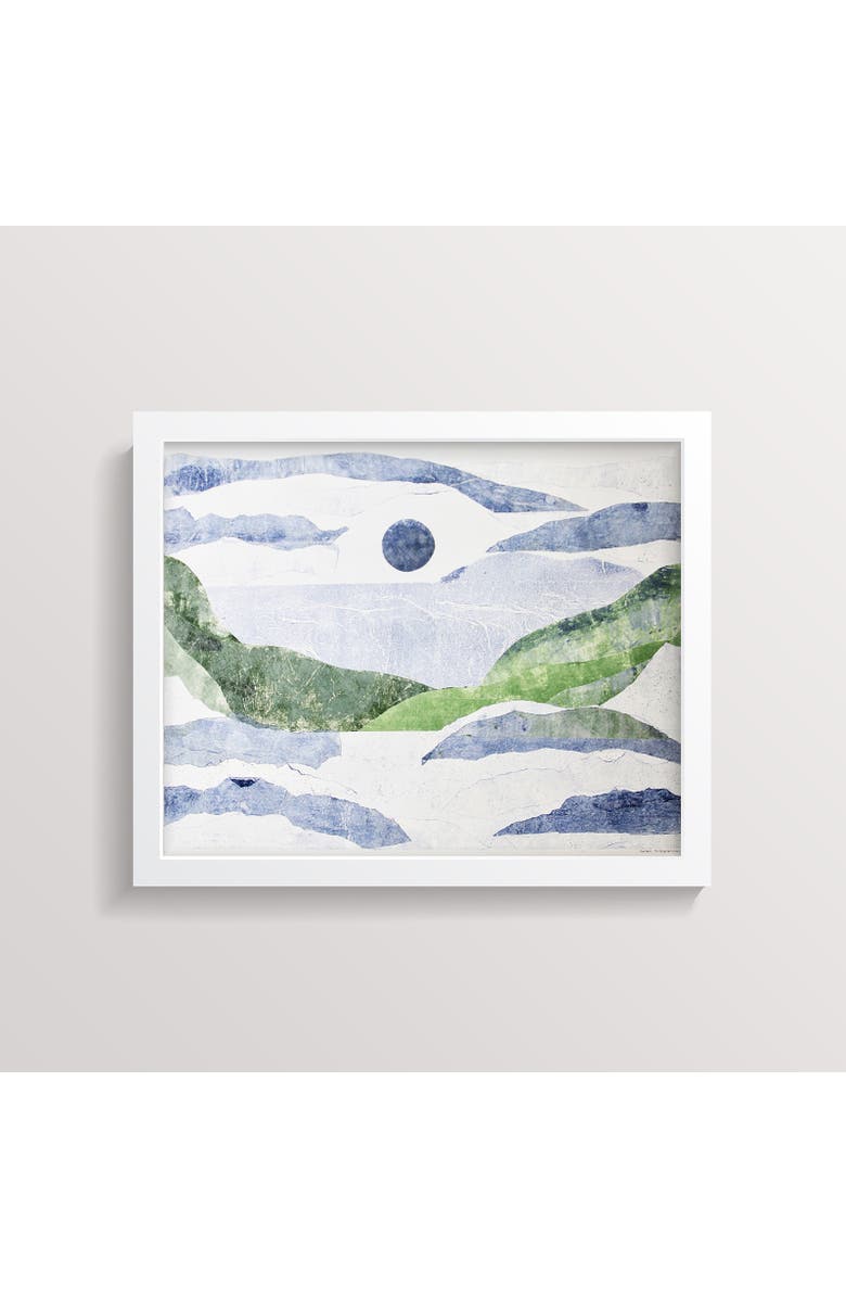 Artxtiles Serenity Landscape Small Framed Print, Alternate, color, Multi