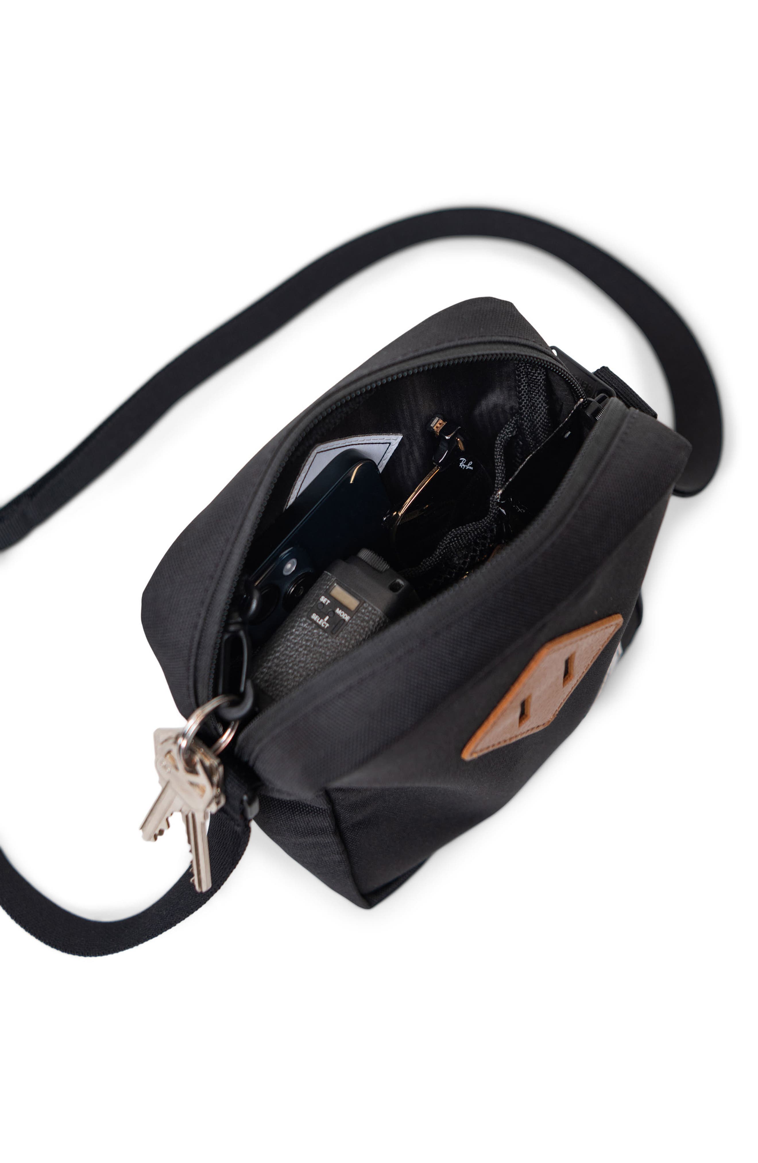 Herschel Supply Co. Heritage Recycled Polyester Crossbody Bag, Alternate, color, 