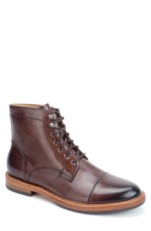 Warfield & Grand Ballast Cap Toe Lace-Up Boot in Clove  product