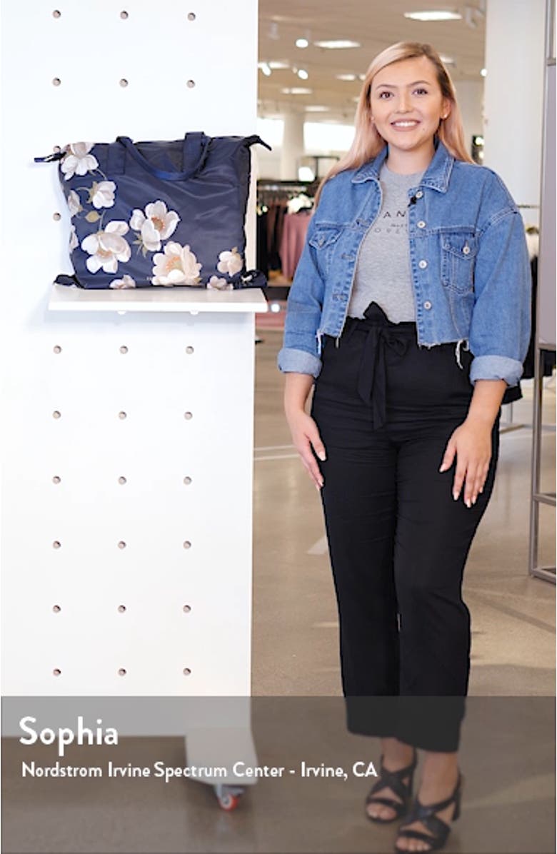 Gisela Pearl Foldaway Shopper Tote & Pouch, sales video thumbnail