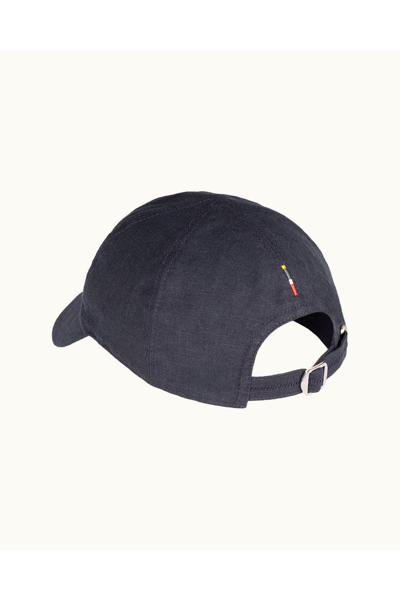 Barney Linen Linen Cap, Alternate, color, NIGHT IRIS