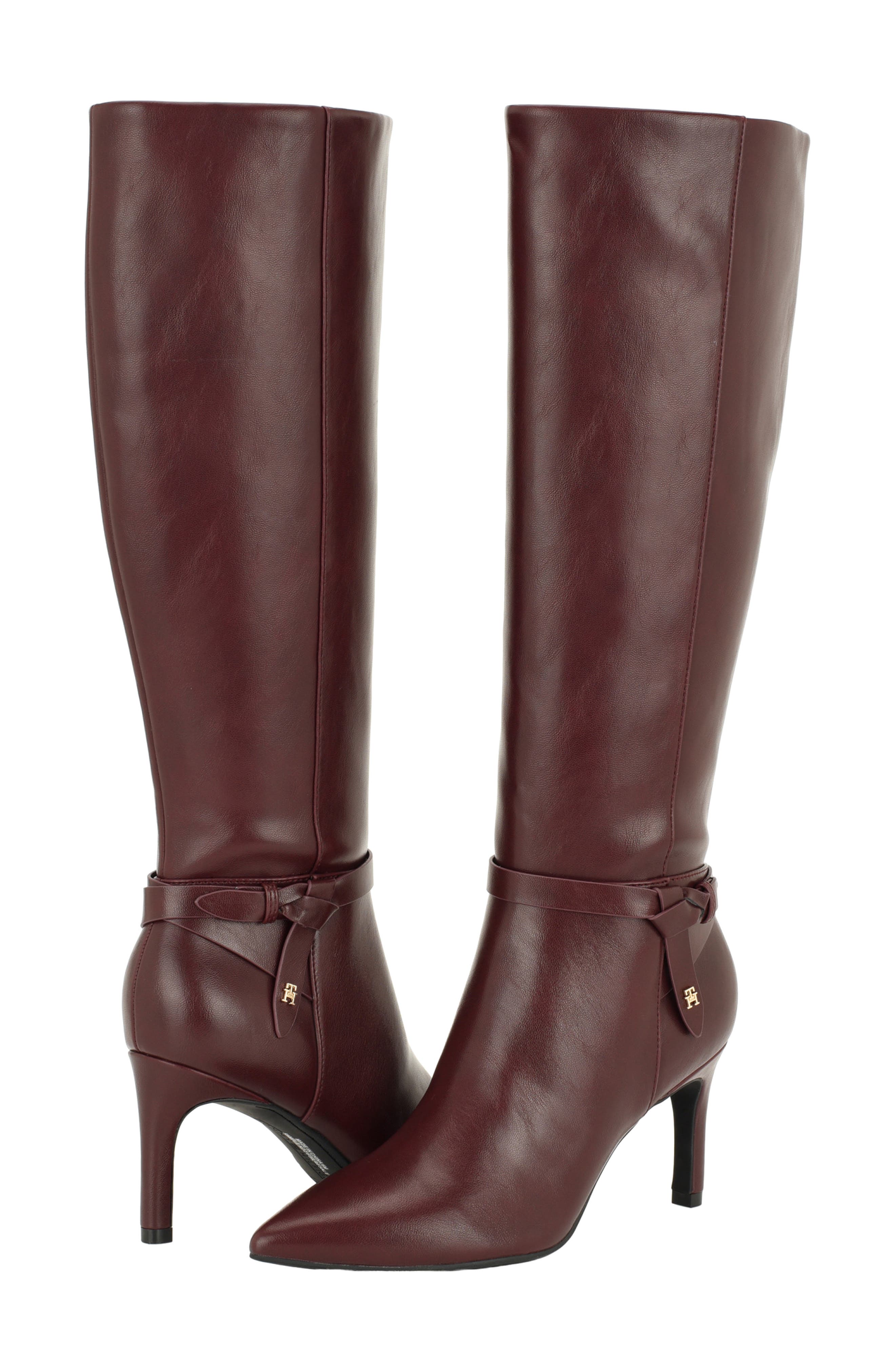 Jolay Knee High Boot, Alternate, color, BURGUNDY