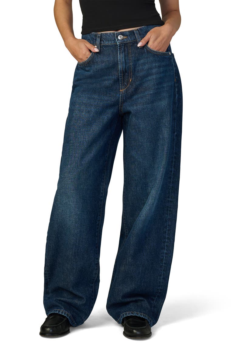 The Ryan Low Slung Baggy Jeans, Main, color, LUSH BLUE