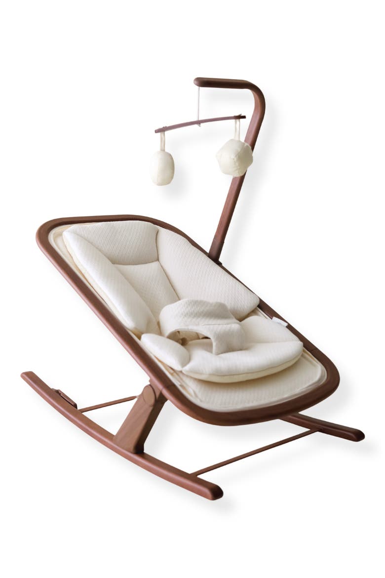 Infant Rocker, Main, color, WALNUT