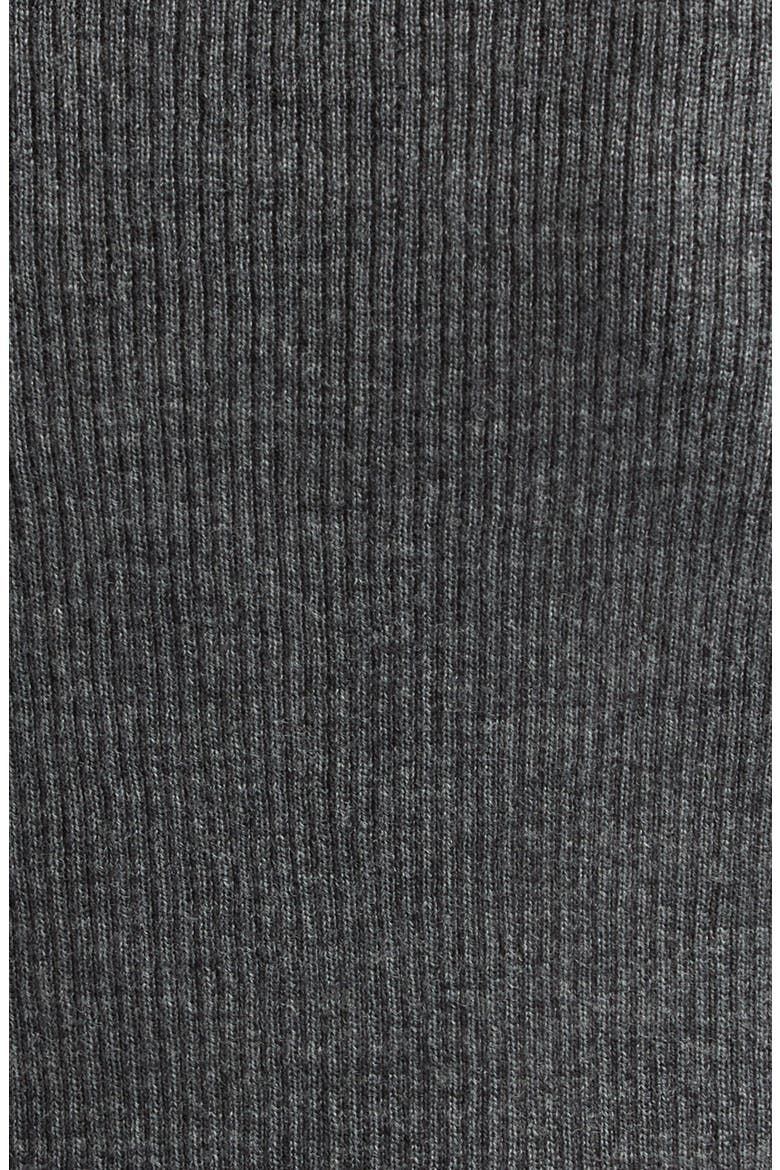 Merino Wool Rib Sweater Vest, Alternate, color, MEDIUM GREY