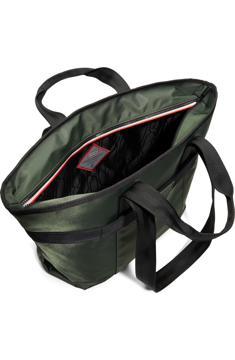 Hunter Laptop Pocket Tote Bag, Alternate, color, Medium Green