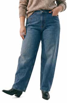 High Waist Barrel Leg Jeans