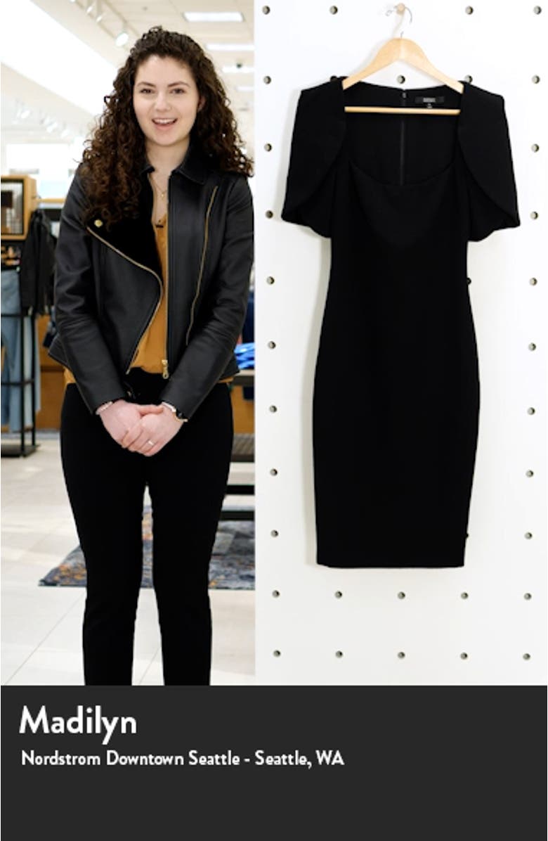 Tulip Sleeve Cocktail Dress, sales video thumbnail