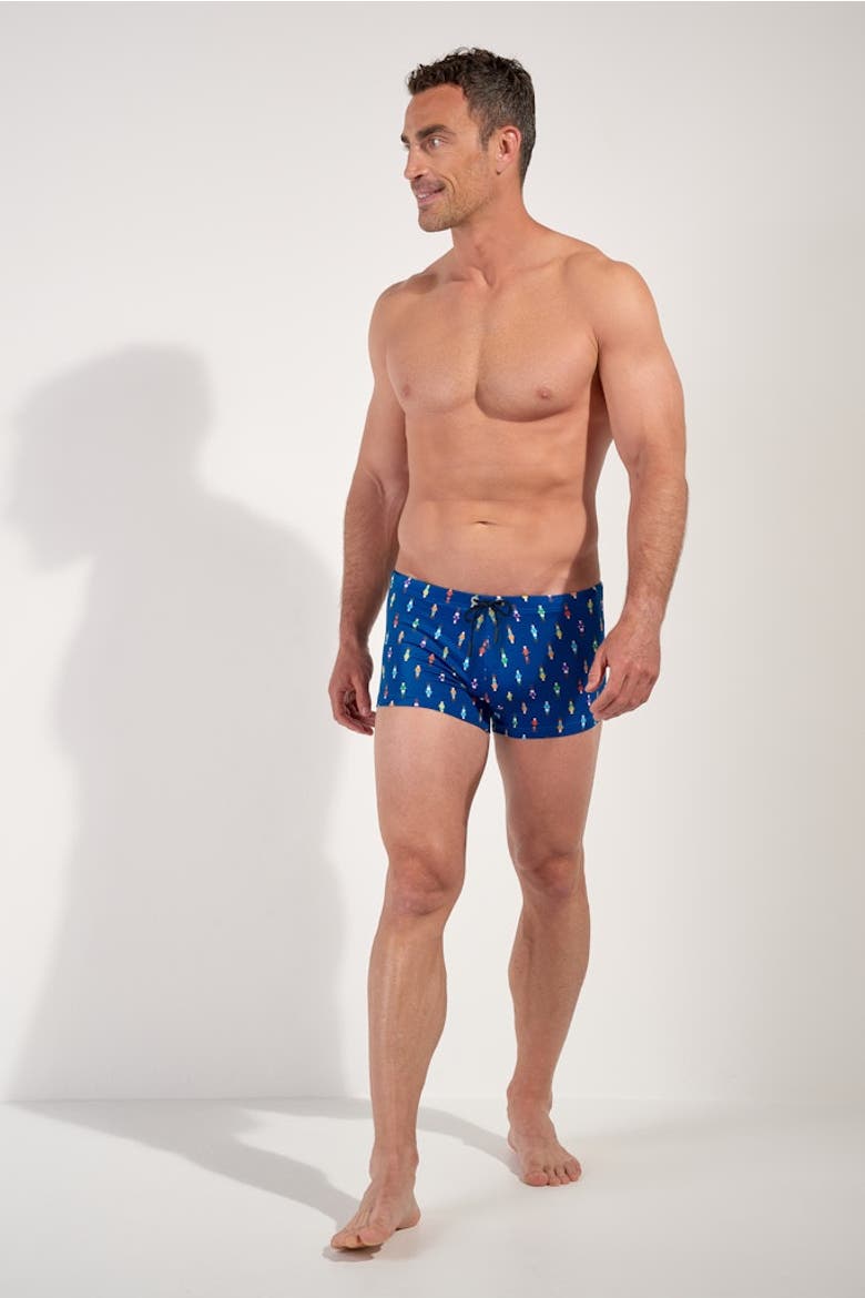 Calcio Swim Shorts, Alternate, color, Navy Print
