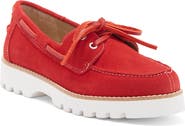 Donald Pliner Lug Sole Boat Shoe