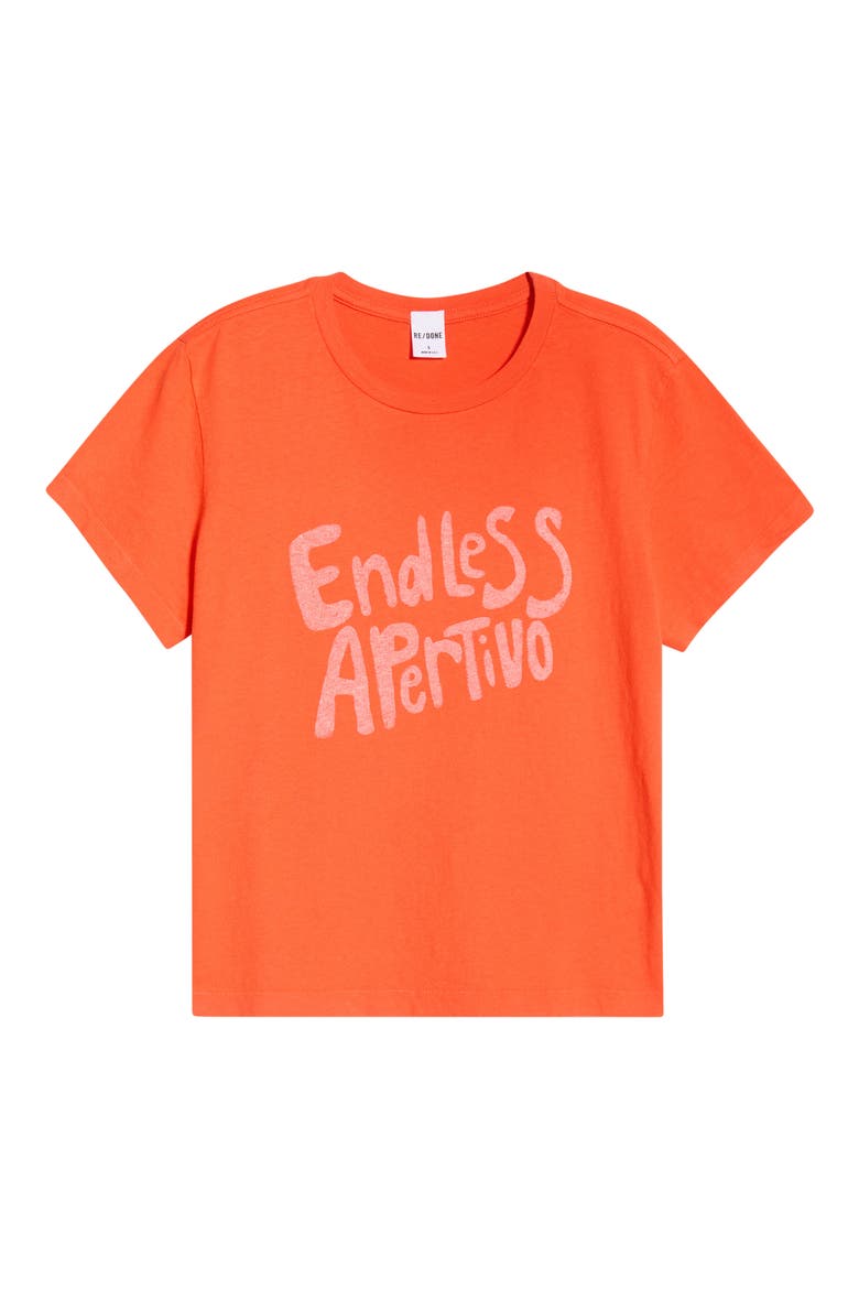Endless Apertivo Graphic Cotton T-Shirt, Alternate, color, APEROL