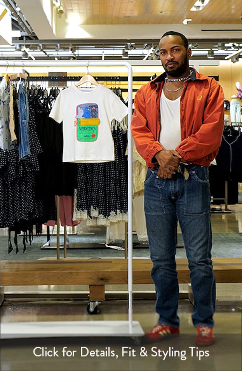 Kids' Sharkdines Cotton Graphic T-Shirt, sales video thumbnail