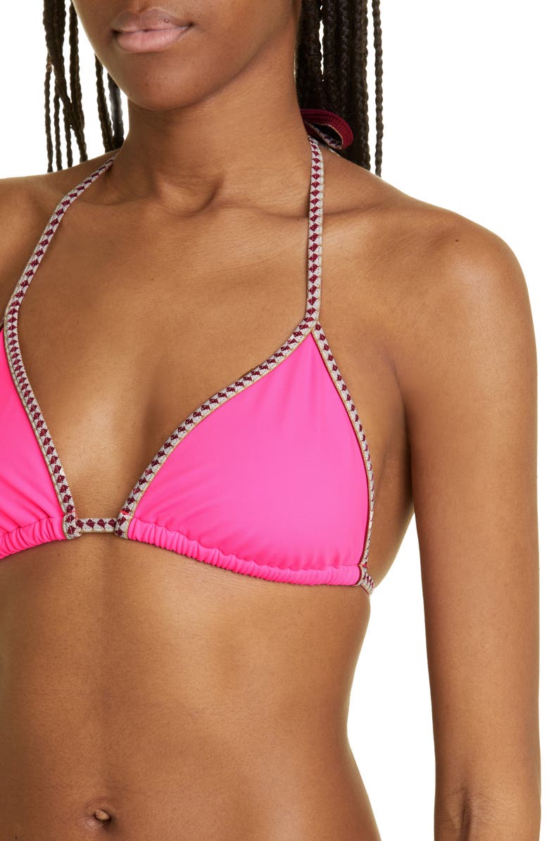 lemlem Lena Triangle String Bikini Top, Alternate, color,