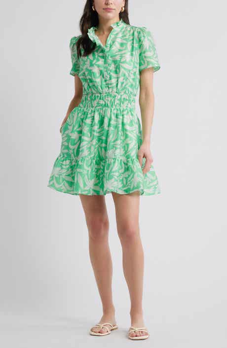 Caslon® Ruffle Detail Dress