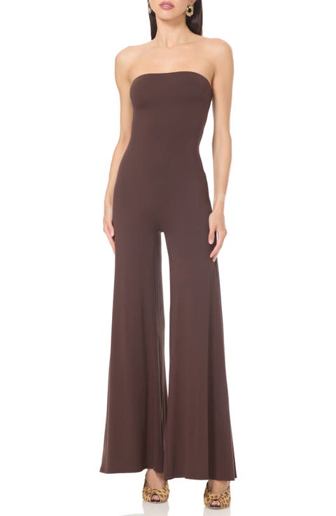 Nicola Strapless Catsuit