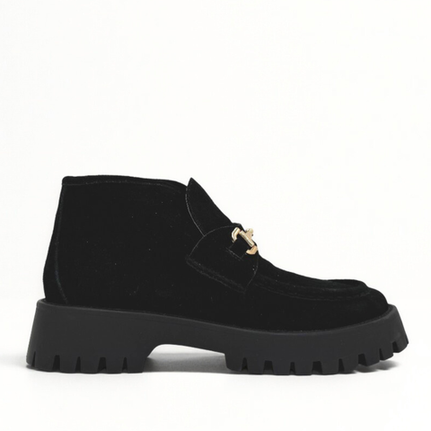 Dario Suede Horsebit Boots