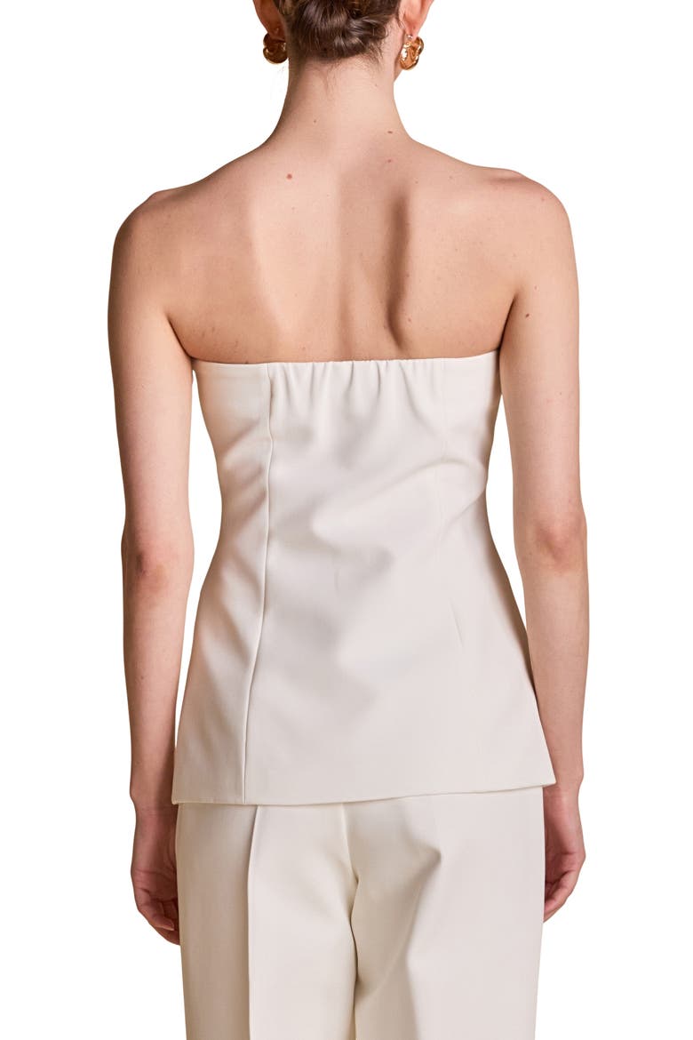 Strapless Suit Top, Alternate, color, IVORY