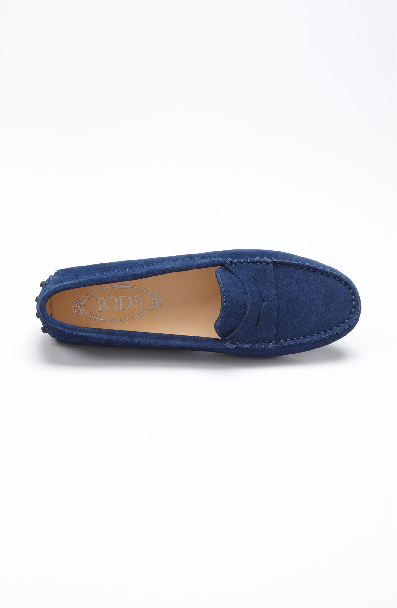 Tod's Gommini Driving Shoe, Alternate, color, Dark Blue