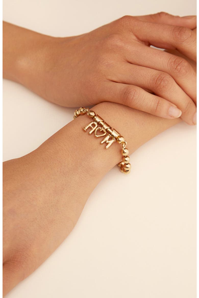 18K Gold-Plated Charm, Alternate, color, Gold