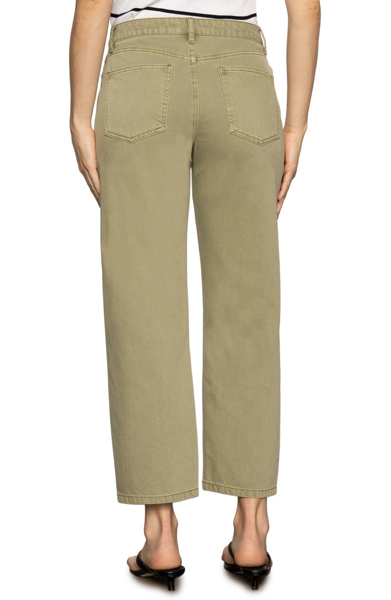 Sanctuary District High Waist Barrel Leg Ankle Jeans, Alternate, color, Bamboo