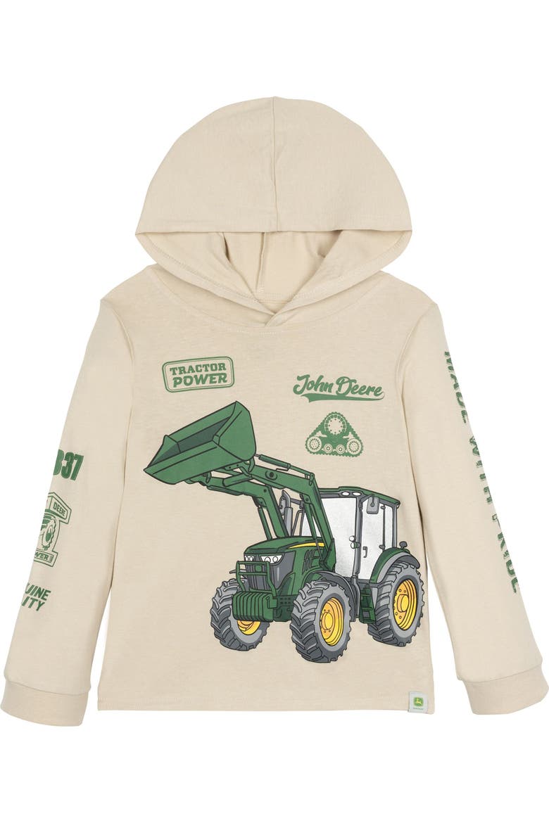 Pullover Hoodie, Main, color, Khaki