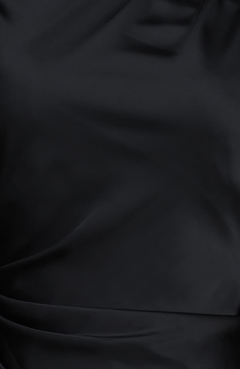 HOUSE OF CB Lulu Long Sleeve Minidress, Alternate, color, Black