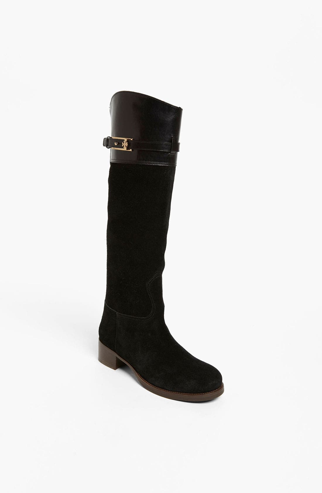 'Jenna' Riding Boot (Nordstrom Exclusive), Main, color, BLACK