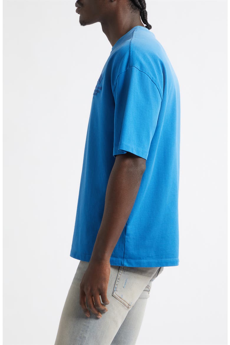 Arts District Faded Cotton T-Shirt, Alternate, color, SAPPHIRE