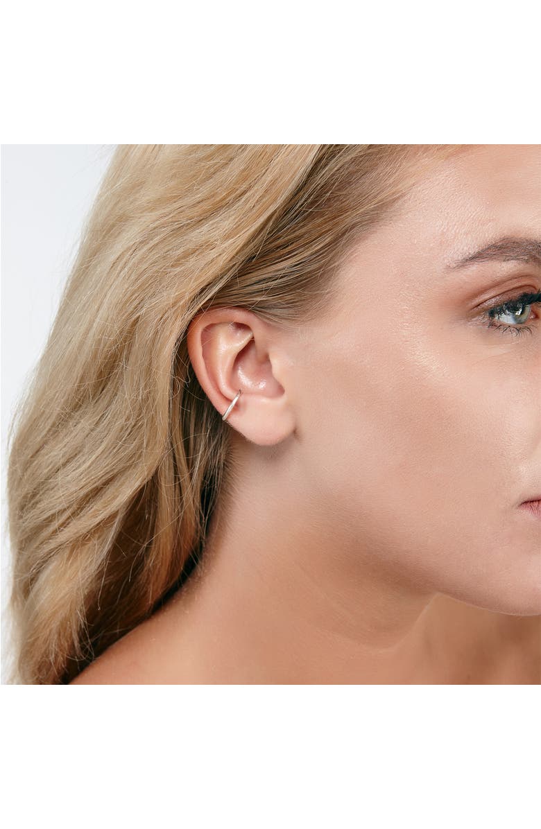 Lucy Quartermaine Plain Ear Cuff, Alternate, color, Gold Vermeil