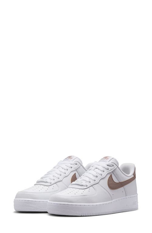 Nike Air Force 1 07 Next Nature Sneaker In White/mink Brown