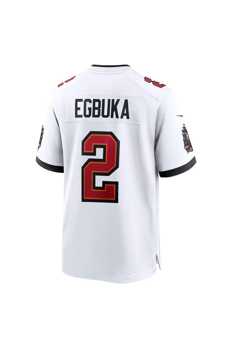 Men's Nike Emeka Egbuka White  Tampa Bay Buccaneers  Game Jersey, Alternate, color, White