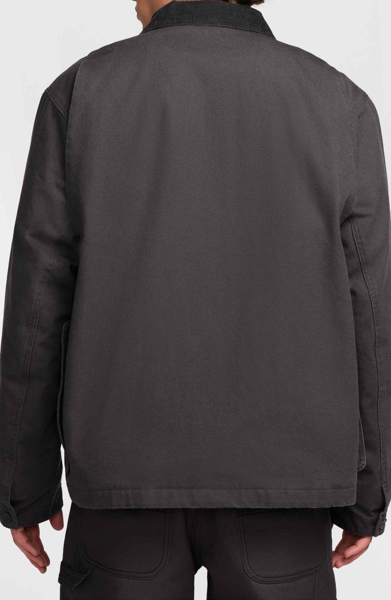 Nike Life Flannel Lined Stretch Cotton Blend Canvas Barn Coat, Alternate, color, 