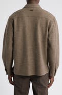 Eton Boiled Wool Shirt Jacket