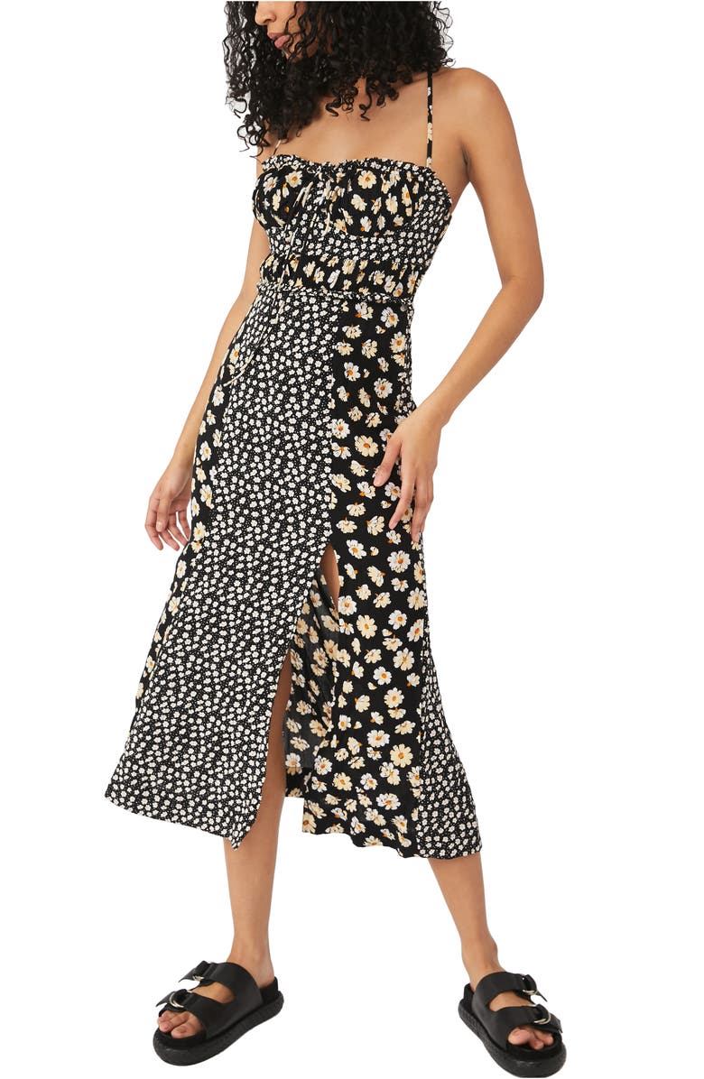 Free People Tigerlily Mixed Floral Midi Sundress, Main, color,