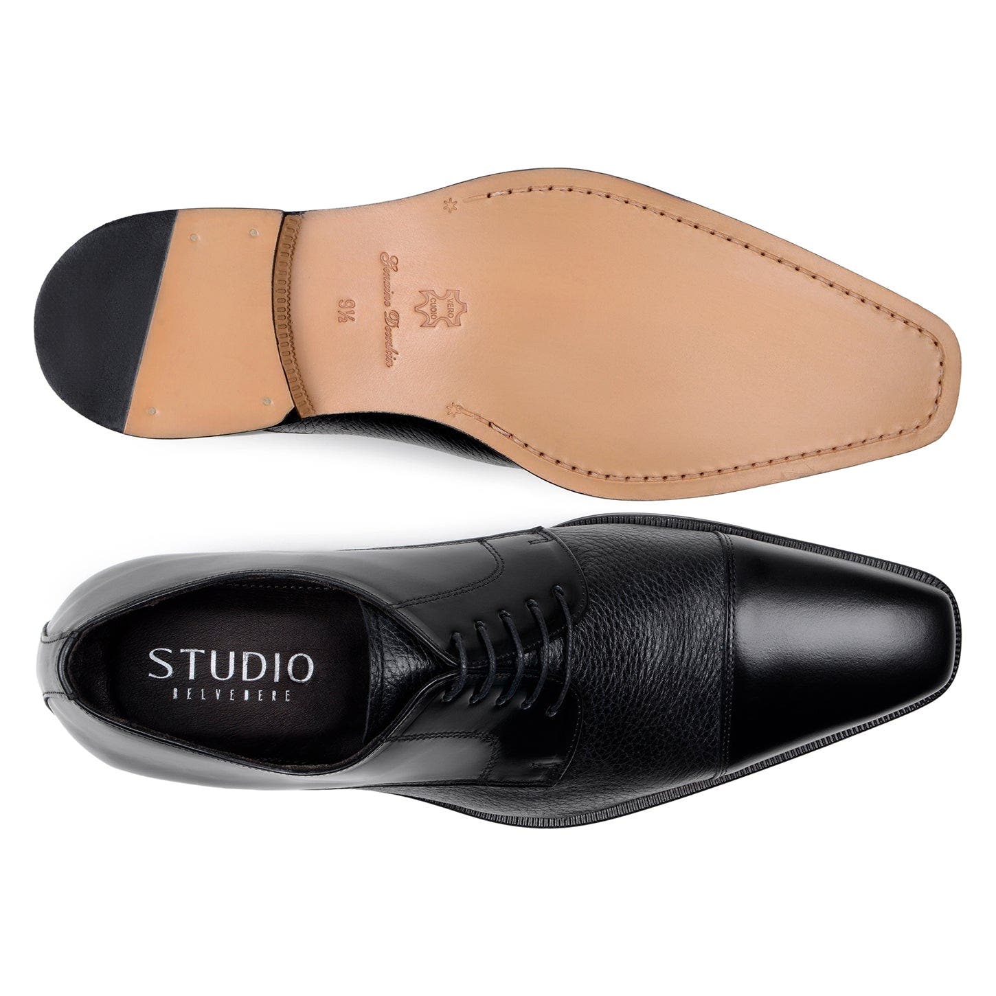 Alexander Cap Toe Derby, Alternate, color, Black