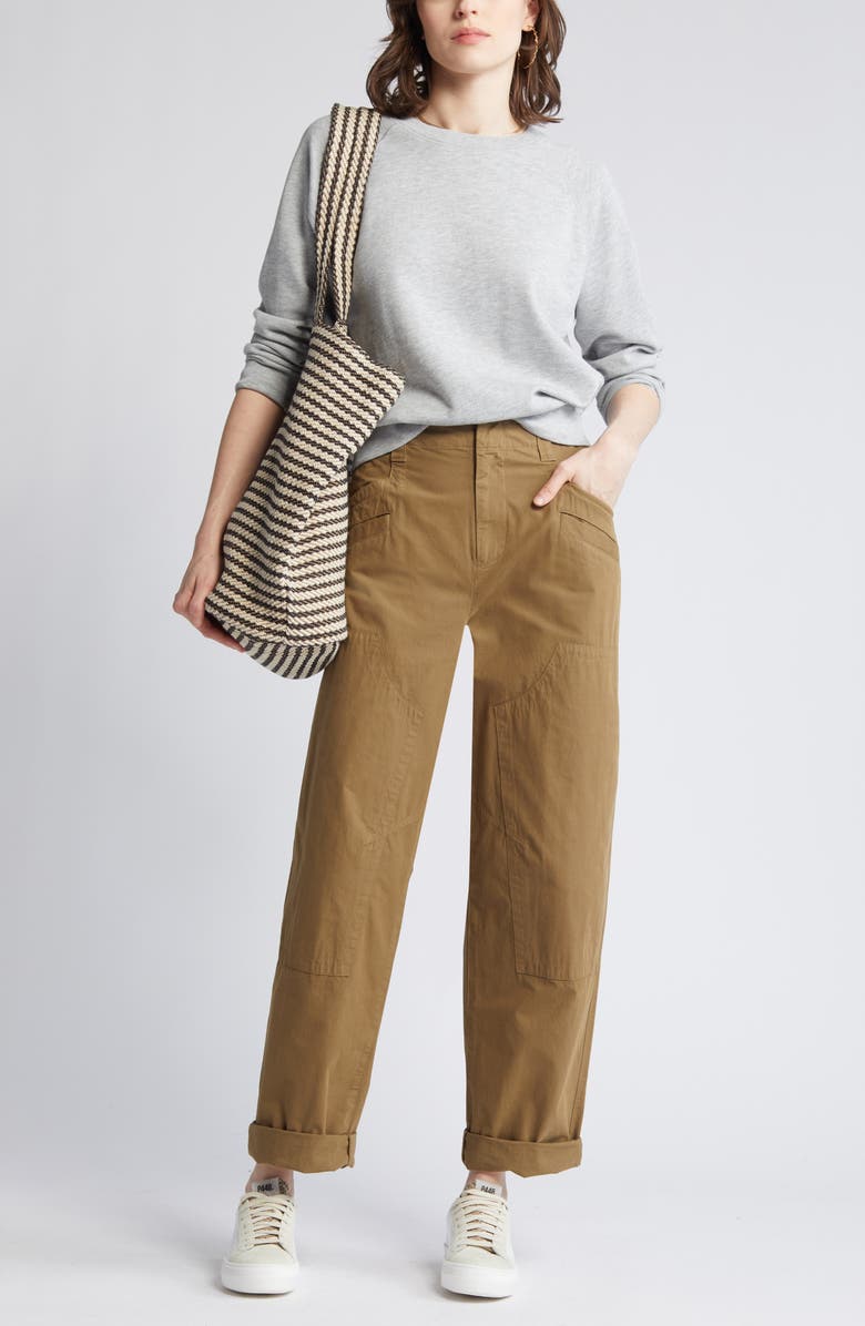 Treasure & Bond Shrunken Terry Sweatshirt, Main, color,