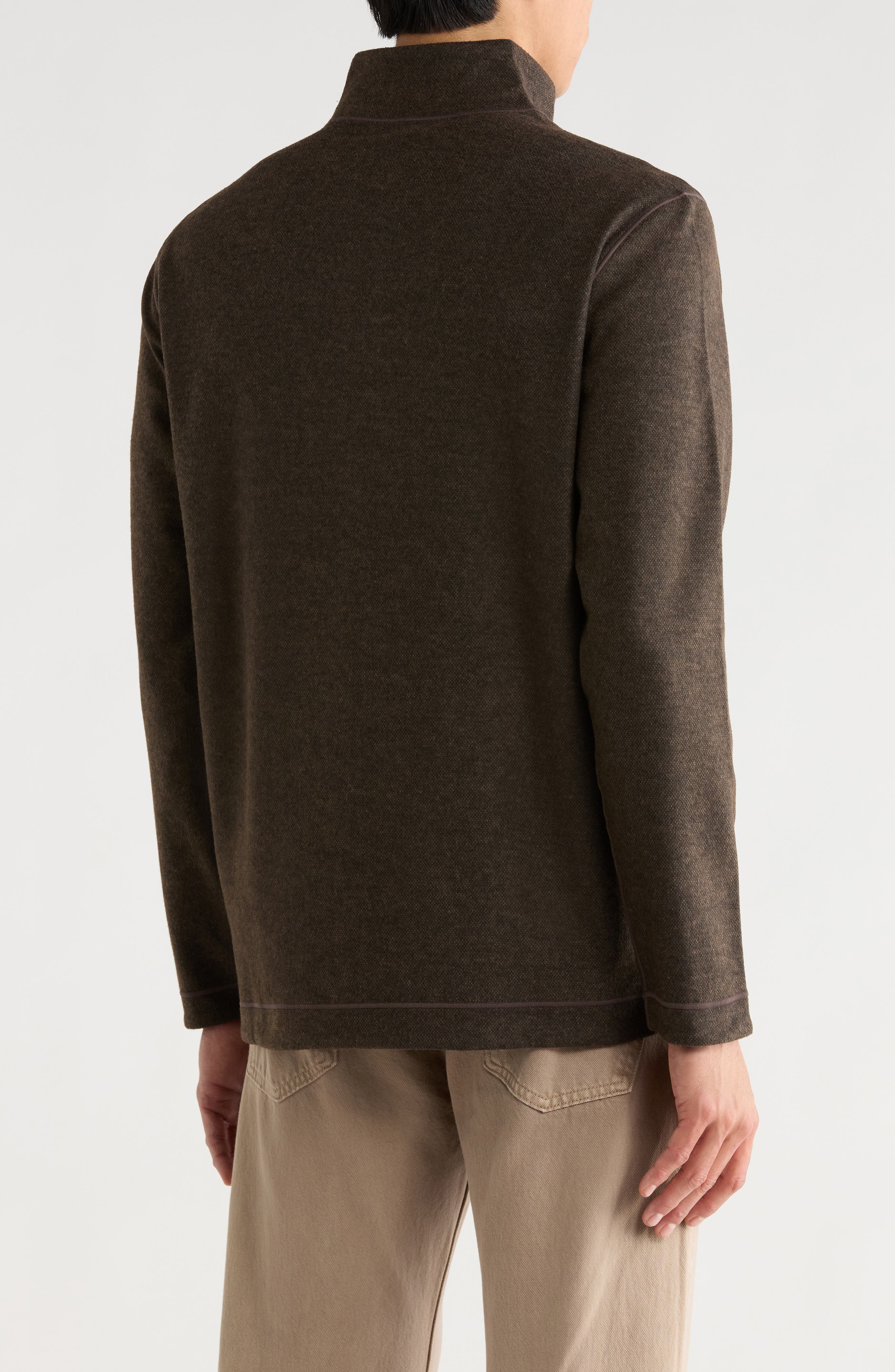 Reversible Quarter-Zip Pullover - image 2