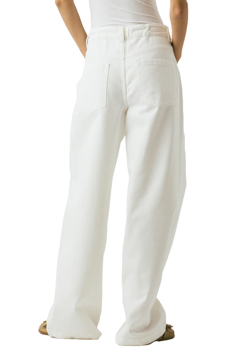 Low Rise Baggy Twill Jeans