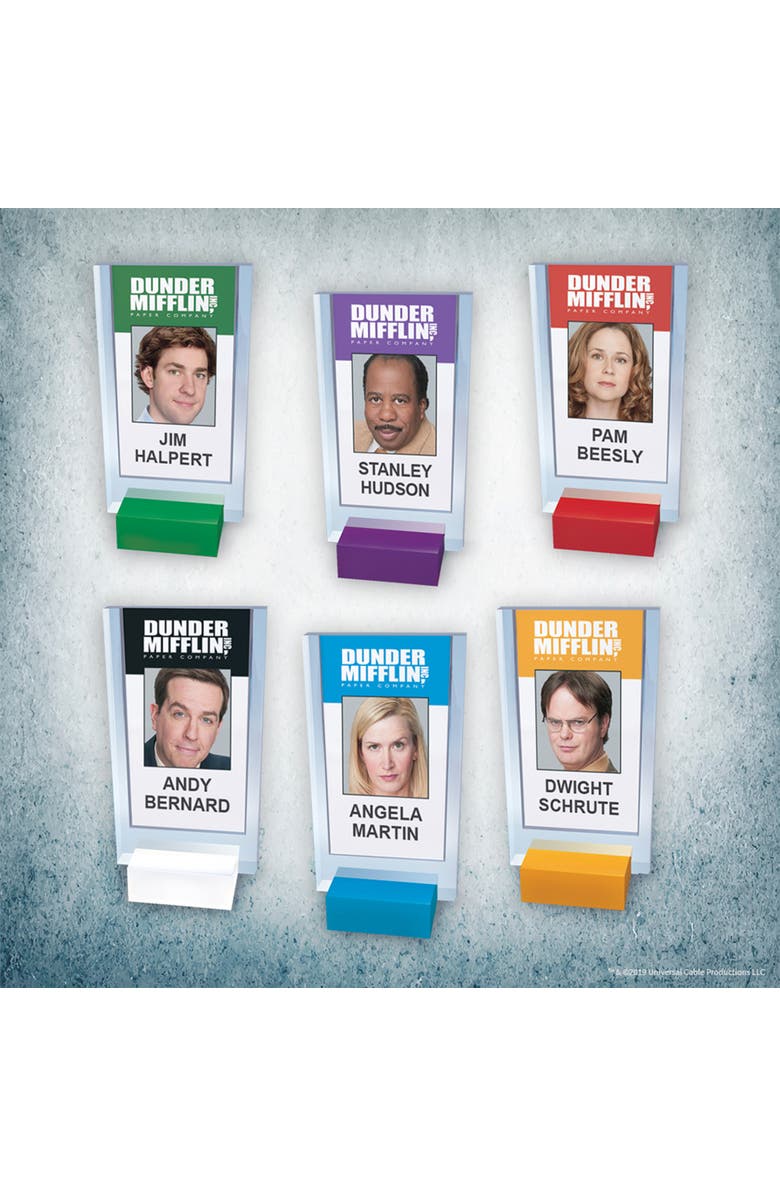 CLUE The Office Dunder Mifflin Mystery Board Game, Ages 9+, Alternate, color, Multicolored