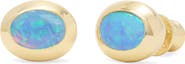 Melinda Maria She's a Boss 8mm Simulated Opal Stud Earrings
