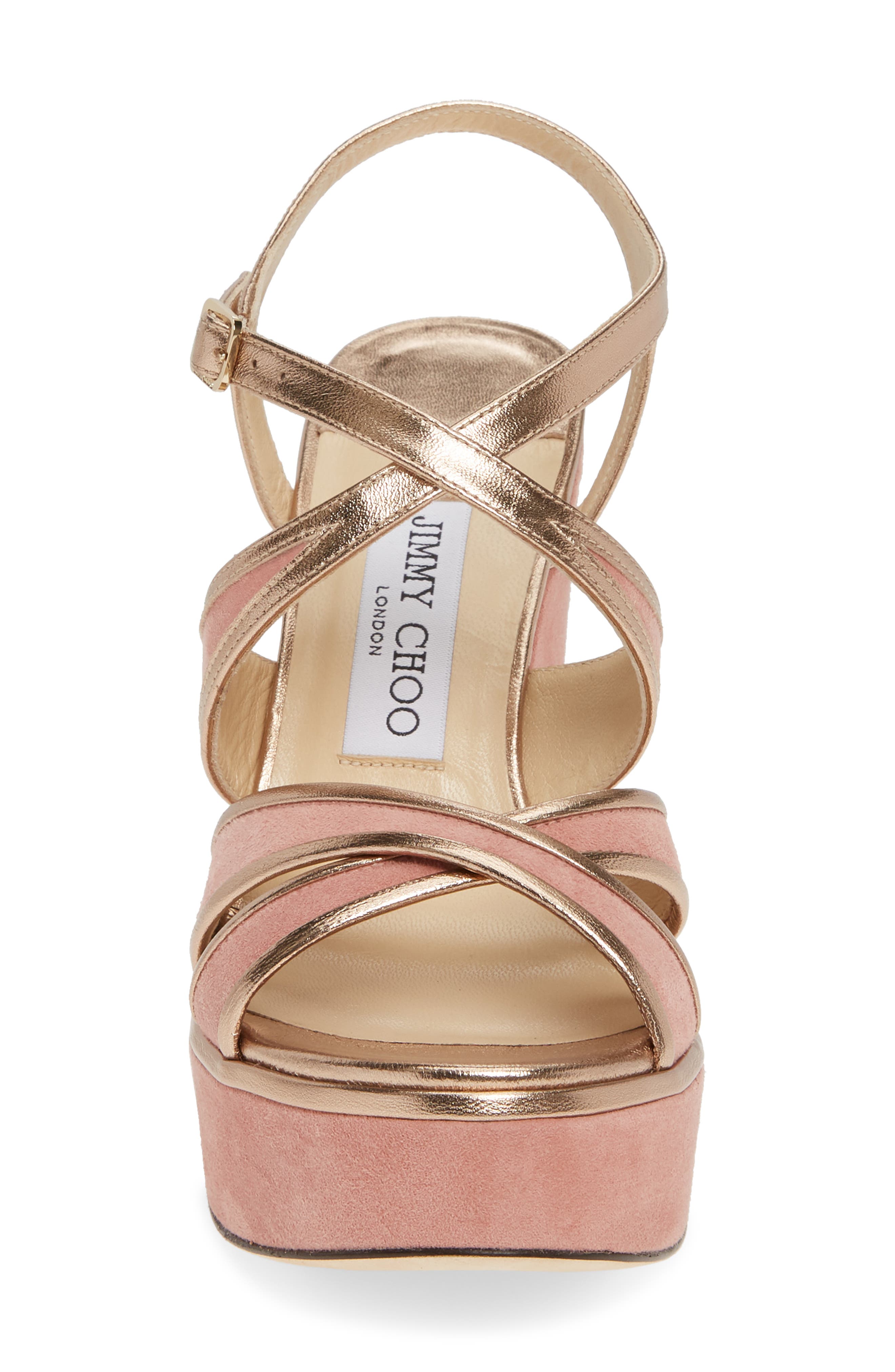 Jimmy Choo Alissa Platform Wedge, Alternate, color, 