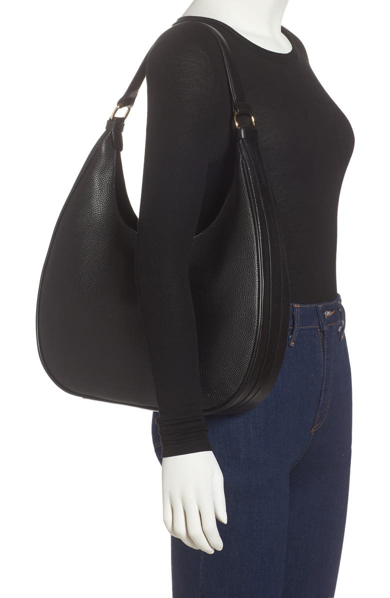 Nordstrom Amal Leather Hobo Bag, Alternate, color,