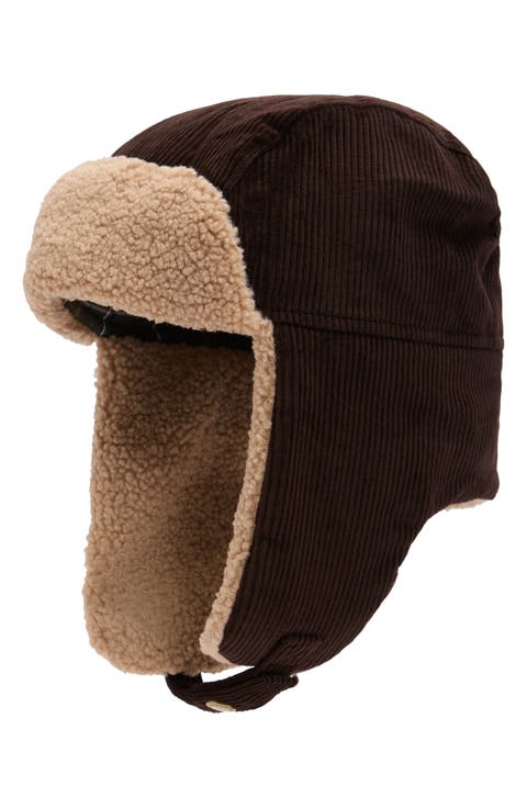 Westdale Corduroy Trapper Hat