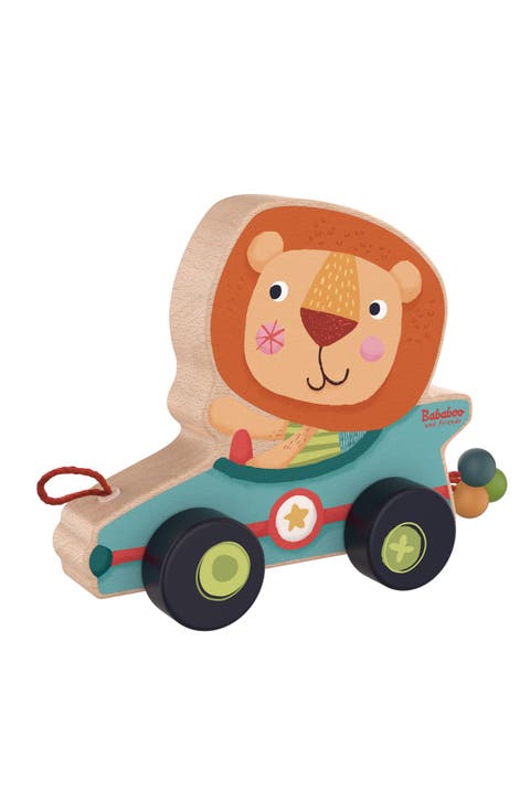 Bababoo Lion Push and Pull Toy