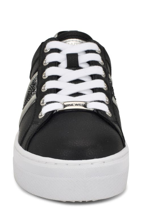NINE WEST NINE WEST GATOR PLATFORM SNEAKER 