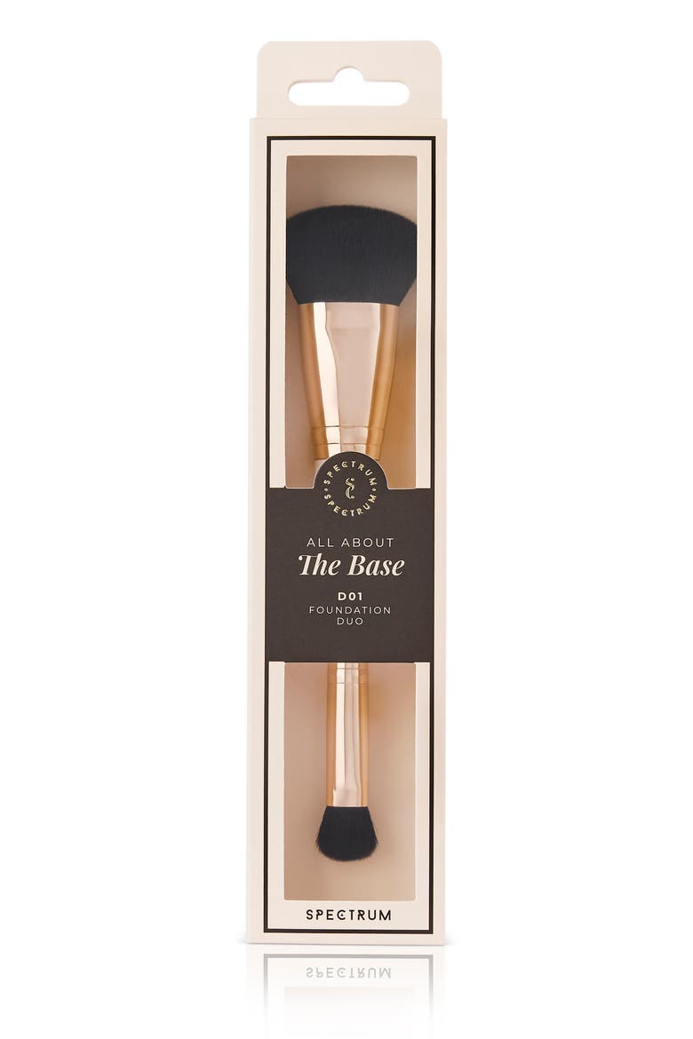 All About the Brush D01 The Base Dual Ended Brush, Alternate, color, LIGHT BEIGE