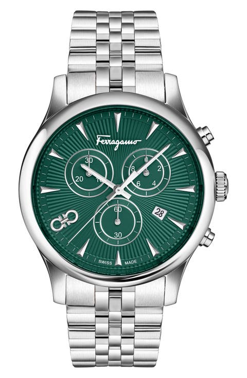 Duo Chronograph Bracelet Watch, 42mm